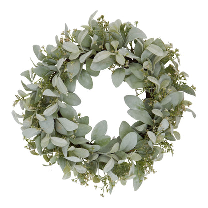 Lambs Ear Winter Wreath