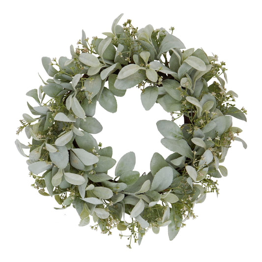 Lambs Ear Winter Wreath