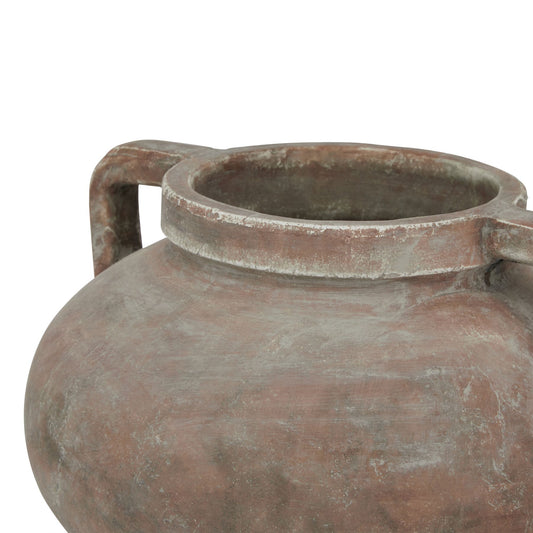 Jasper Brown Large Pelike Pot