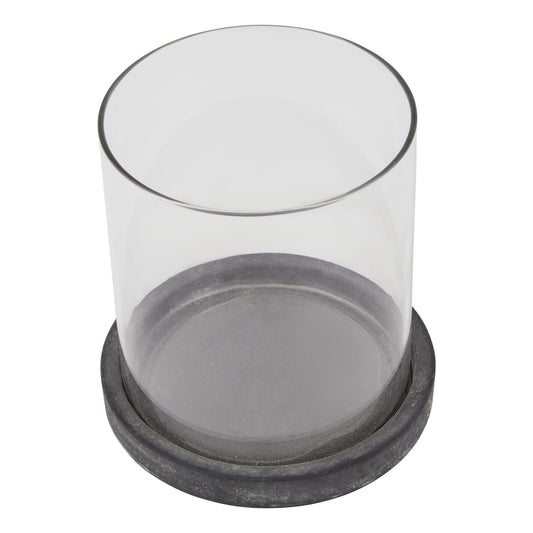 Adriel Grey Hurricane Lantern