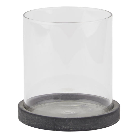 Adriel Grey Hurricane Lantern