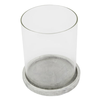 Amelia Stone Hurricane Lantern Large