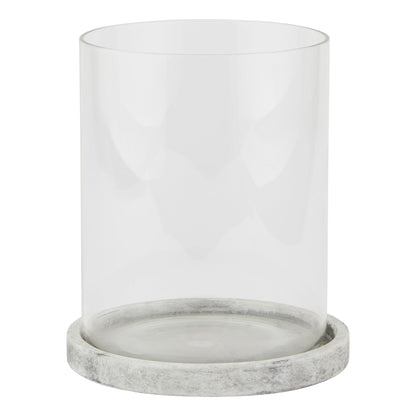 Amelia Stone Hurricane Lantern Large