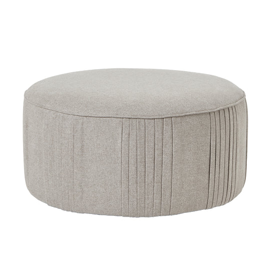 Daisy Pouffe Oatmeal