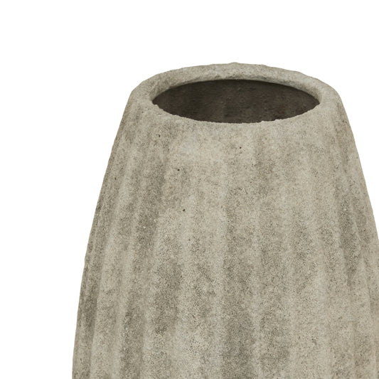 Greta Ribbed Vase Medium