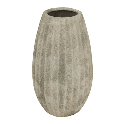 Greta Ribbed Vase Medium