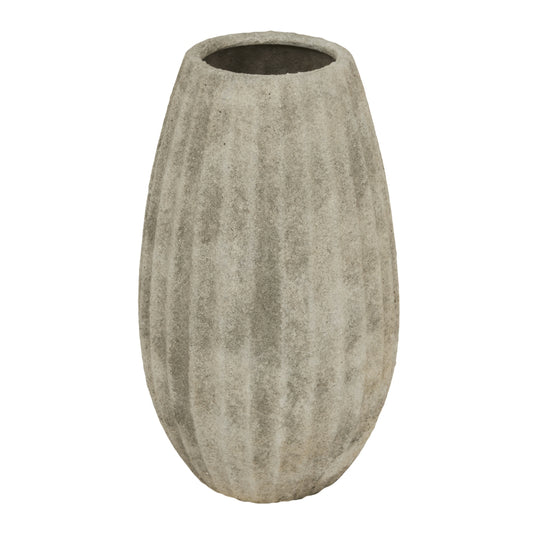 Greta Ribbed Vase Medium