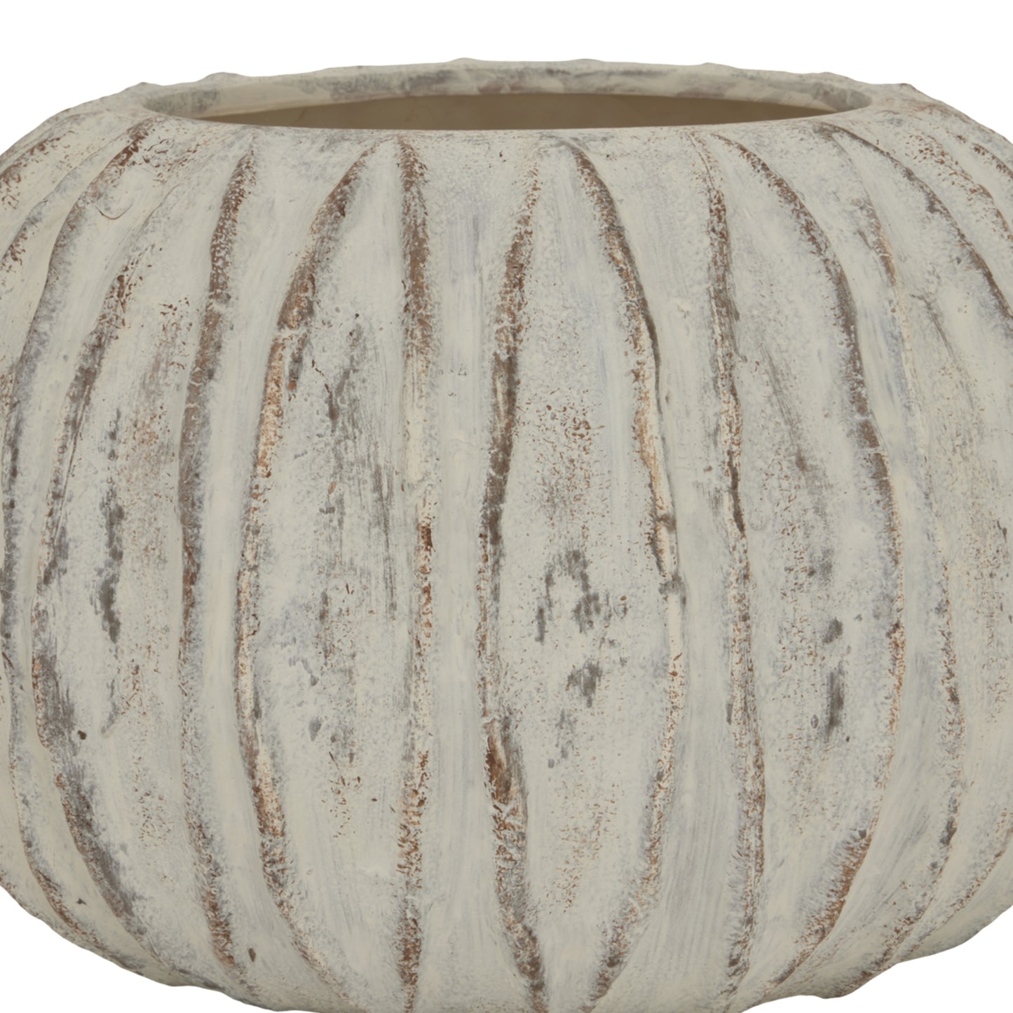 Finlay Sculptured Vase Round