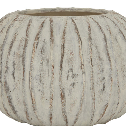 Finlay Sculptured Vase Round