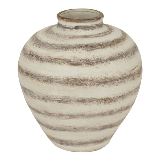 Large Stripe Amfora Vase
