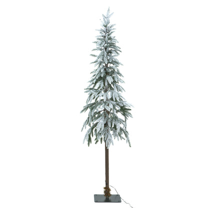 Snowy Woodland Pre-Lit Christmas Tree Large