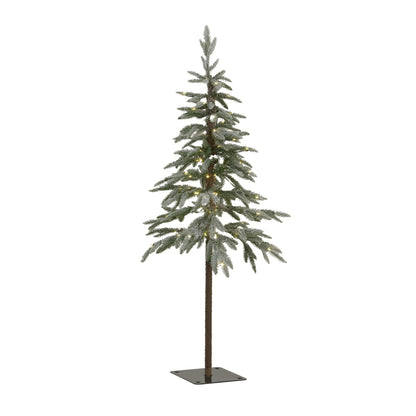 Snowy Woodland Pre-Lit Christmas Tree Medium
