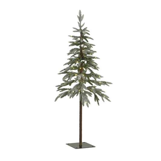 Snowy Woodland Pre-Lit Christmas Tree Medium