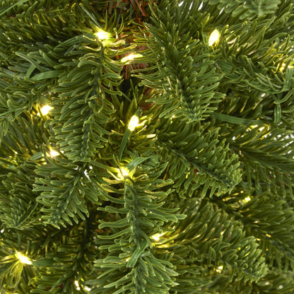Green Woodland Pre-Lit Christmas Tree Medium