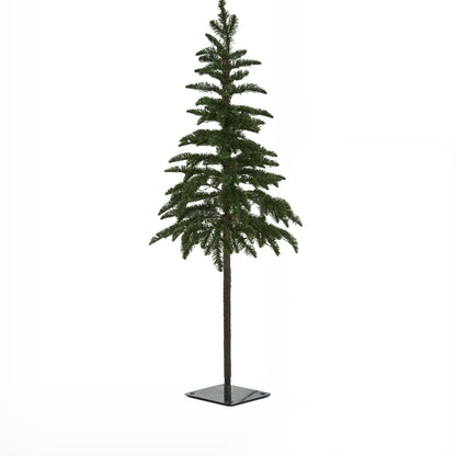 Green Woodland Pre-Lit Christmas Tree Medium
