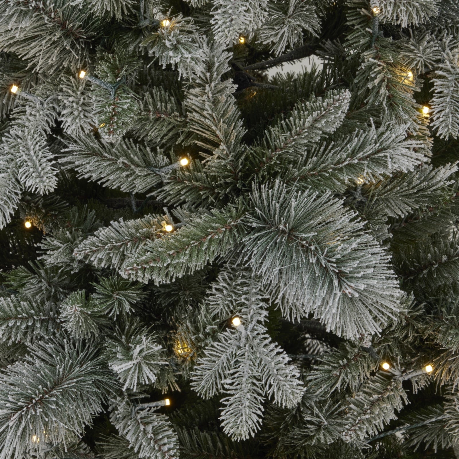 Snowy Forest Fir Pre-Lit 400L Led Christmas Tree -  - Hill Interiors -
