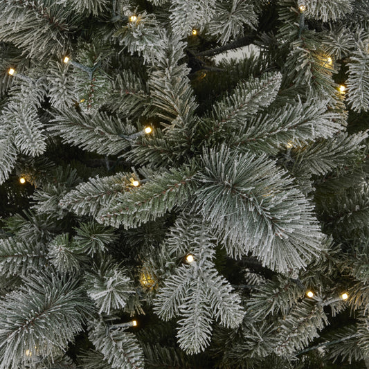 Snowy Forest Fir Pre-Lit 400L Led Christmas Tree -  - Hill Interiors -