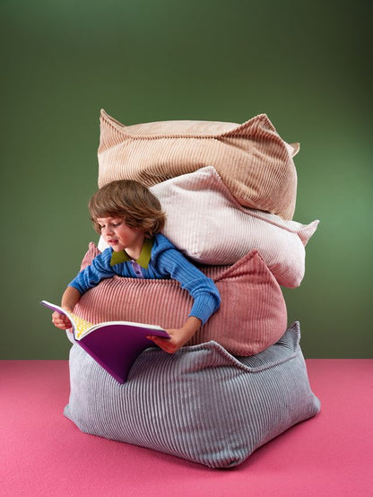 Wigiwama Square Ottoman - Pink