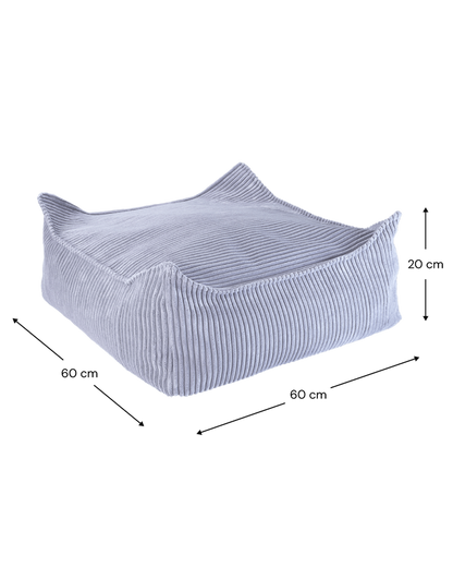 Wigiwama Square Ottoman - Blue