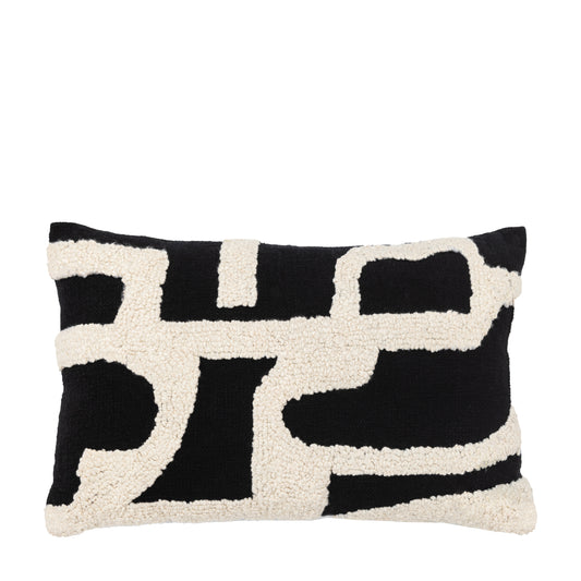 Heron Cushion Black