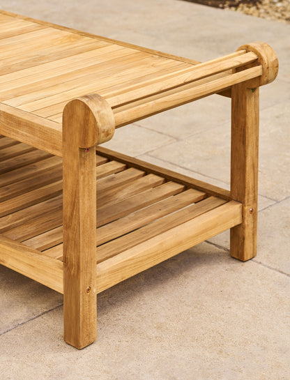 Lutyens Teak Coffee Table 130cm x 60cm