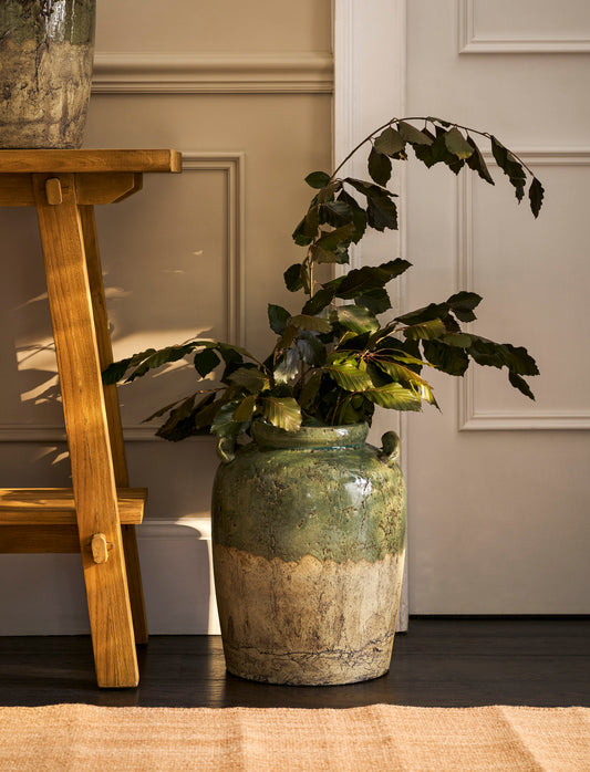 Meysey Vase Large Fern - Vases & Flowers - Garden Trading -