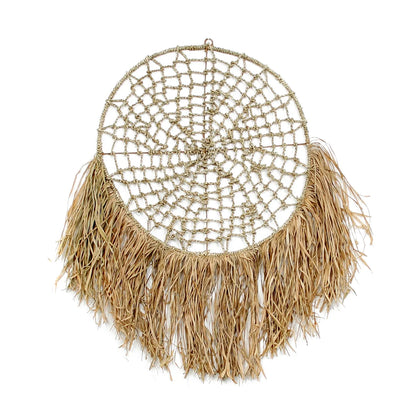 The Raffia Dreamcatcher - Natural_40