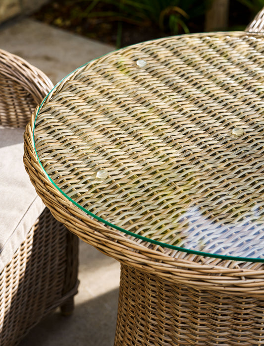 Brayford Bistro Table Natural - Bistro Furniture & Sets - Garden Trading -