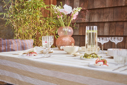 Striped Tablecloth - 260X140 Cm