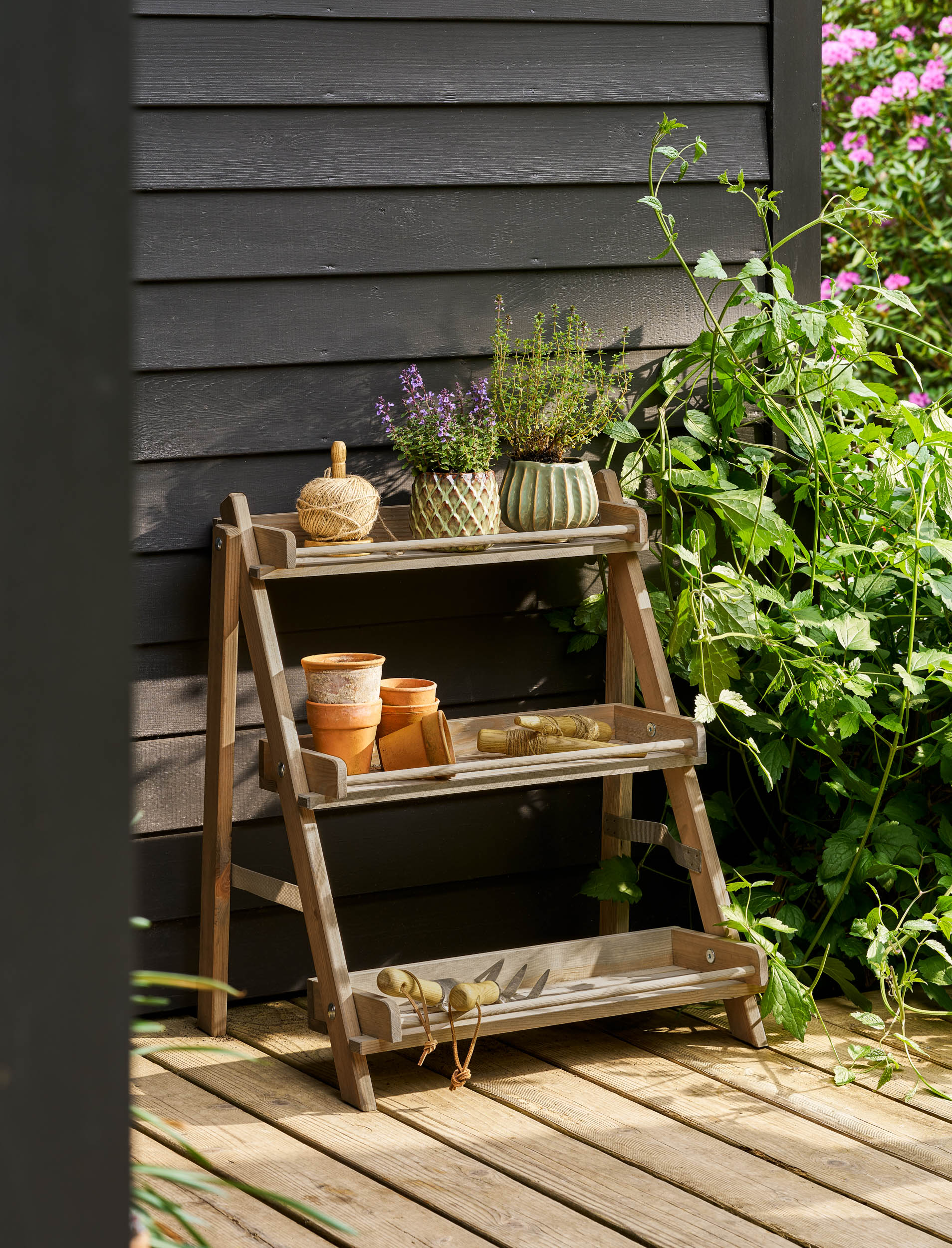 Aldsworth Plant Stand Natural - Plant Stands - Garden Trading -