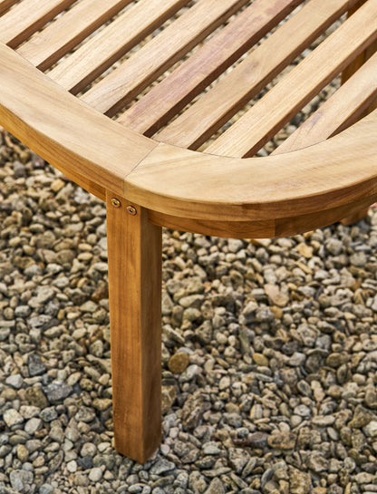 Crummock Teak Coffee Table 120cm x 60cm - Tables & Sets - Garden Trading -