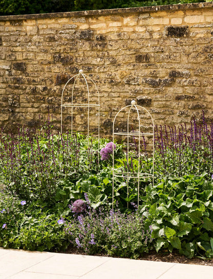 Barrington Obelisk Plant Supports Set of 2 Clay - Plant Supports & Obelisks - Garden Trading -