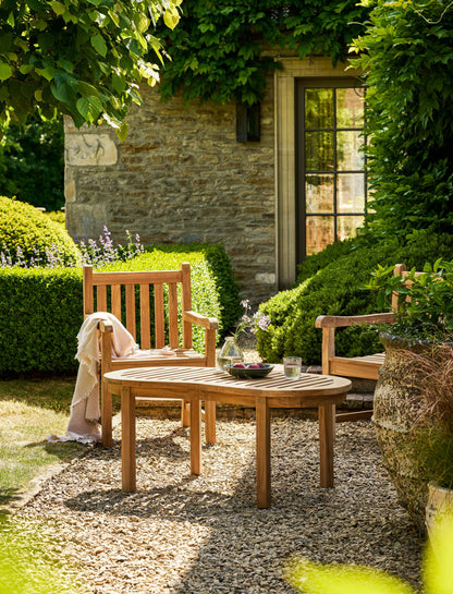 Crummock Teak Coffee Table 120cm x 60cm