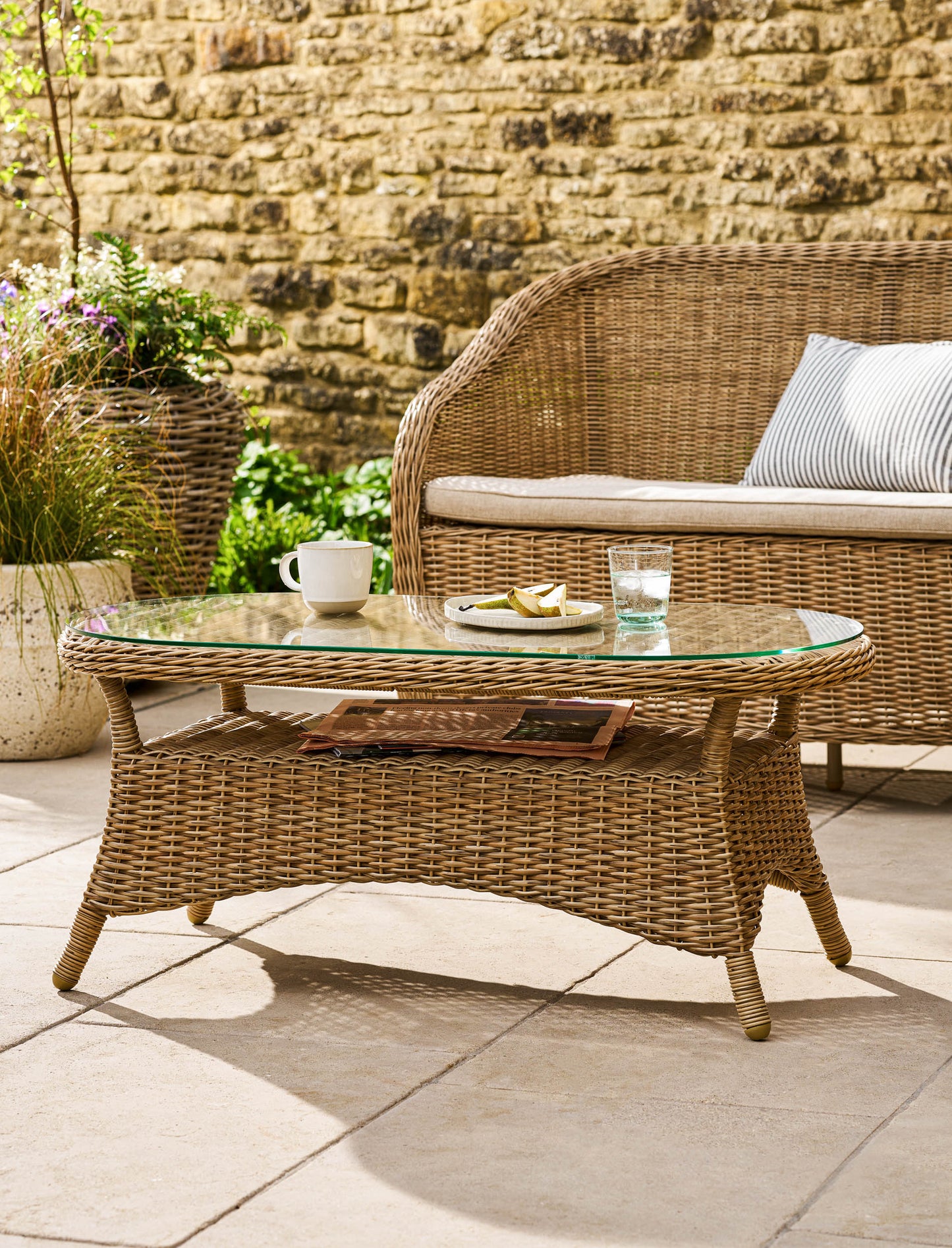Brayford Coffee Table Natural - Tables & Sets - Garden Trading -