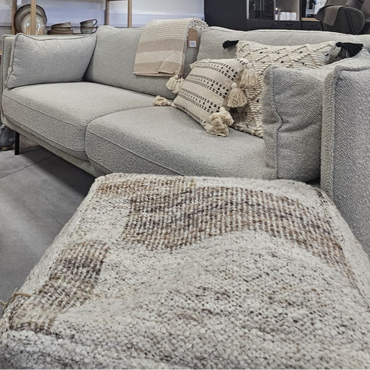 Markant Natural and Black Cushion