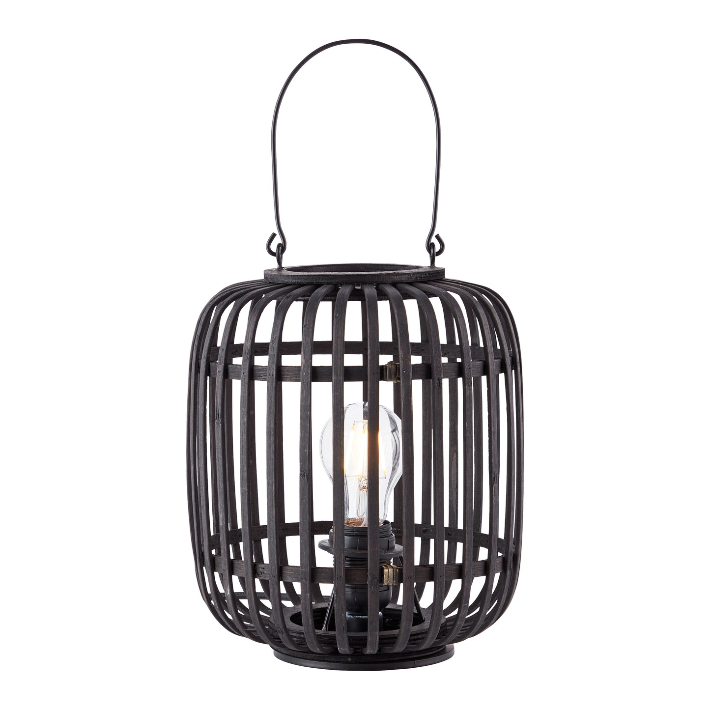 Longacre Table Lamp Dark Bamboo