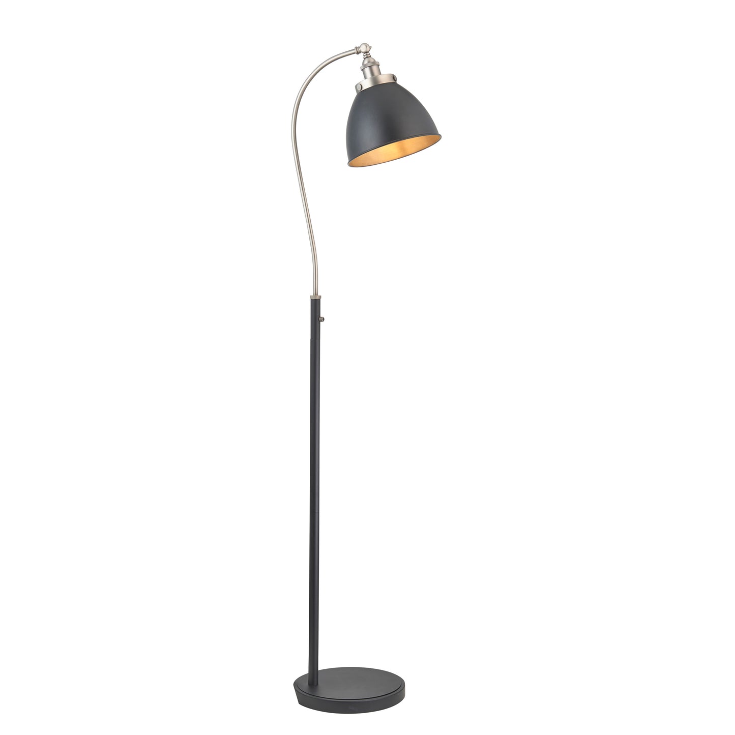 Norman Floor Lamp Pewter