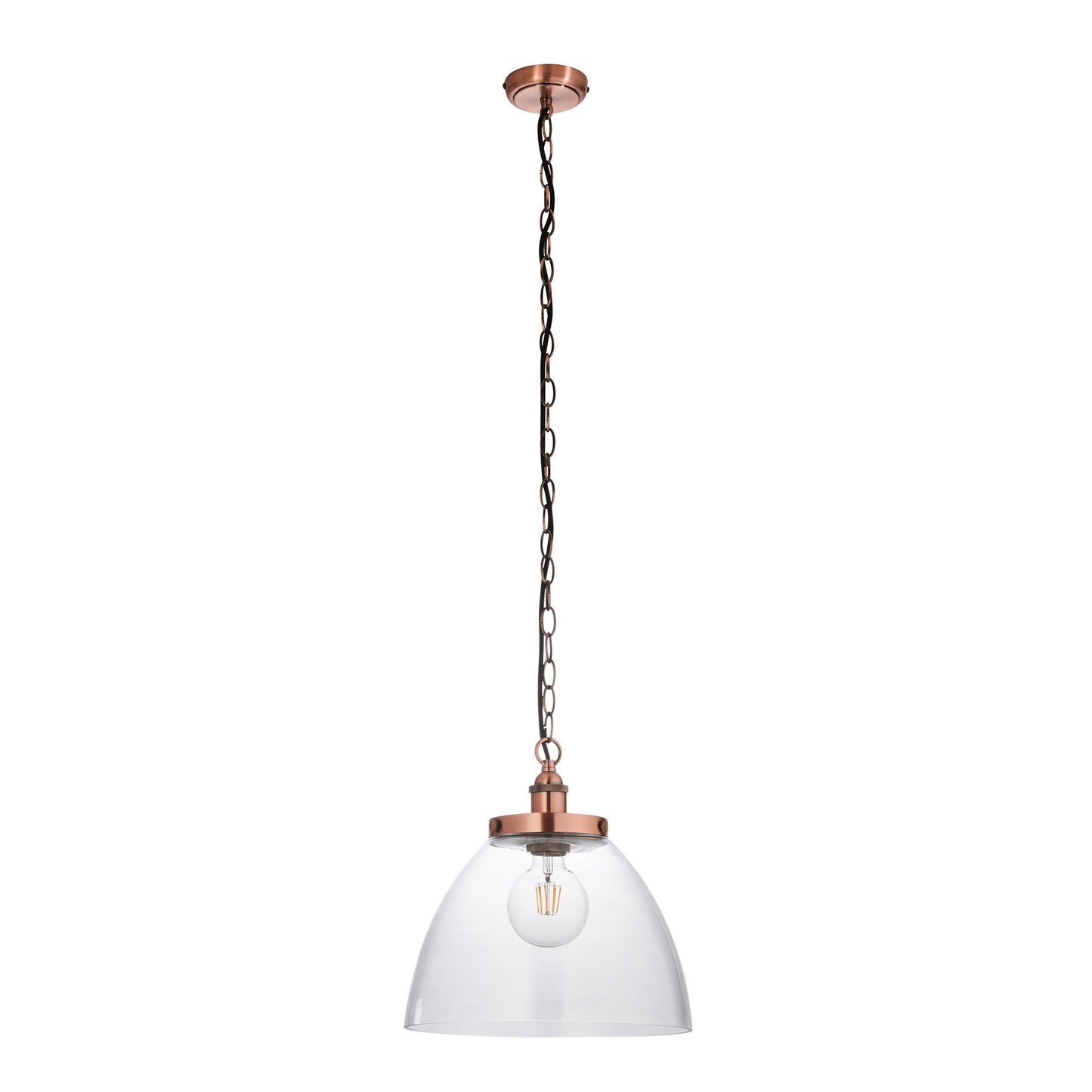 Hamilton Large Pendant Antique Copper