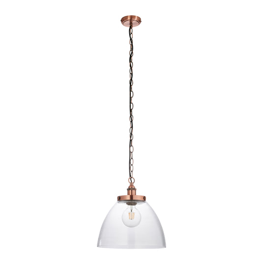 Hamilton Large Pendant Antique Copper