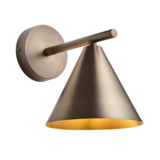 Cooper Wall Light Antique Bronze