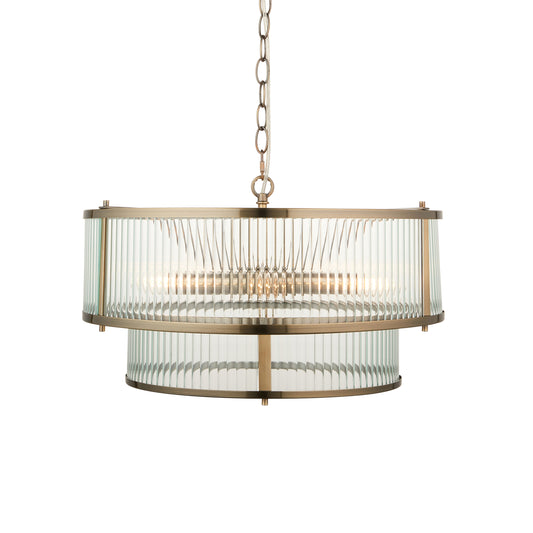Reed Pendant 2 Tier Light