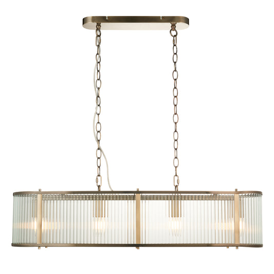 Reed Pendant Linear Light