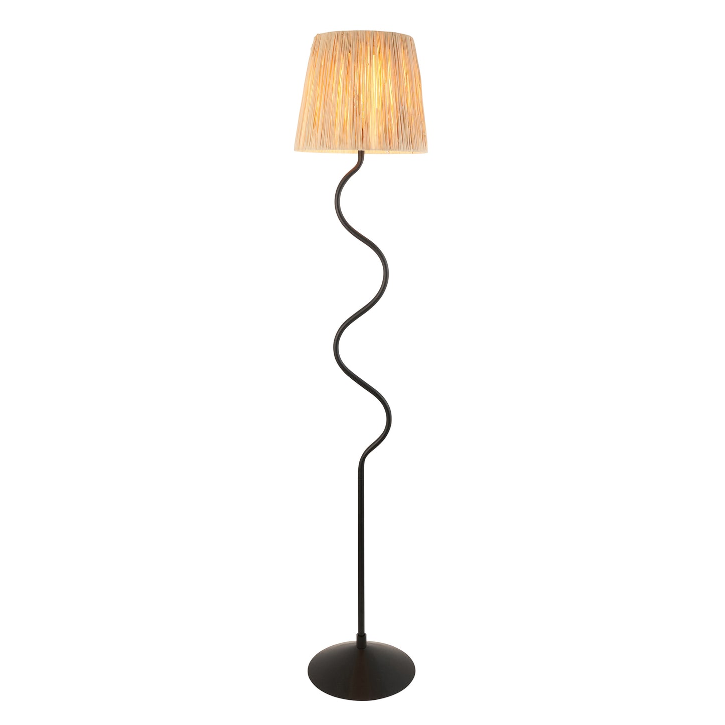 Scribble Floor Lamp Black