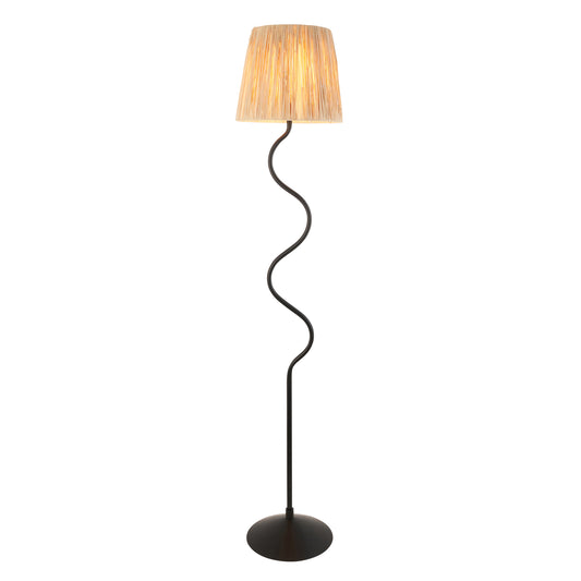 Scribble Floor Lamp Black