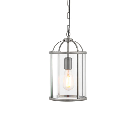 Hurley Pendant Small Satin Nickel