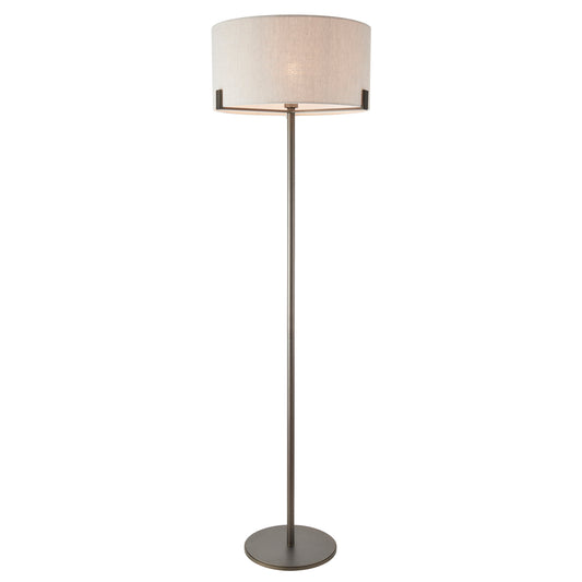 Pritchard Floor Lamp Bronze/Natural