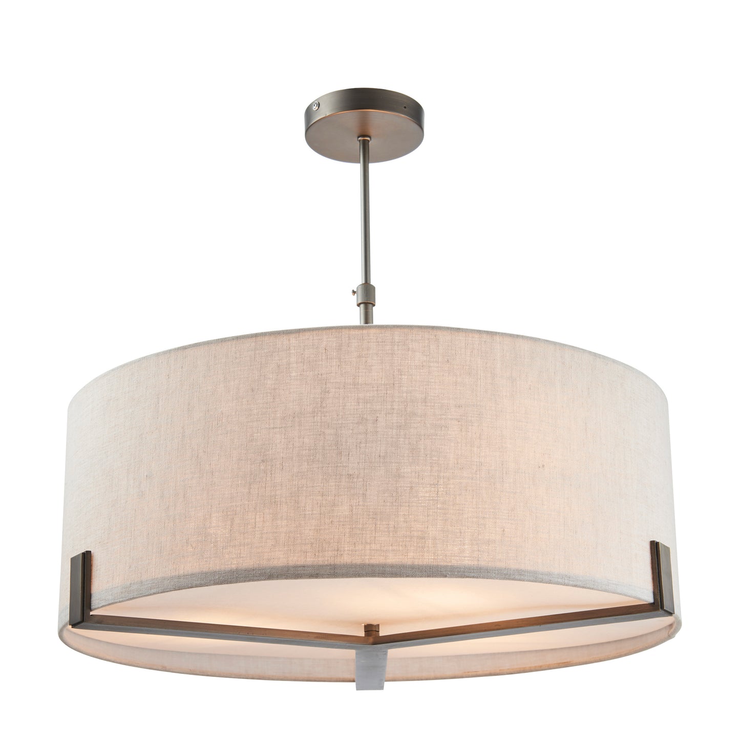 Pritchard Pendant Light Bronze/Natural