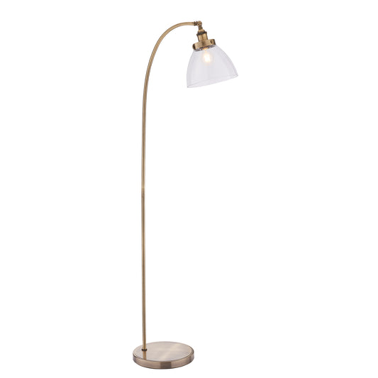 Hamilton Floor Lamp Antique Brass