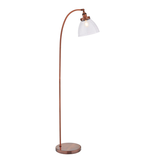 Hamilton Floor Lamp Aged Copper