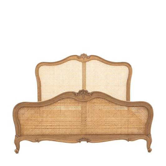 Caswell King Cane Bed